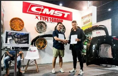 CMST stand at the Bangkok International Auto Salon