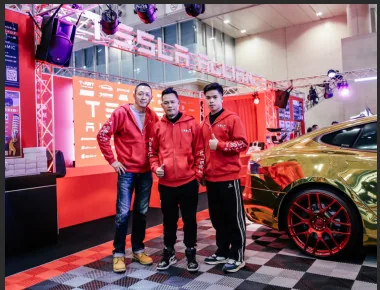 CMST stand at Tokyo Auto Salon