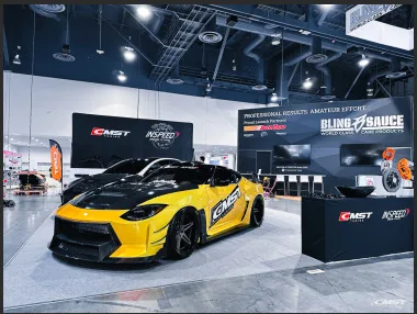 CMST stand at the SEMA Show in Las Vegas