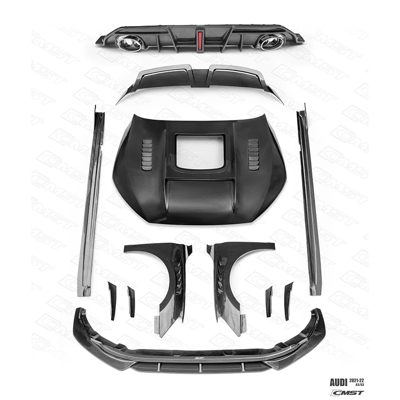 CMST Audi A3/S3 21-22 — every piece in the kit