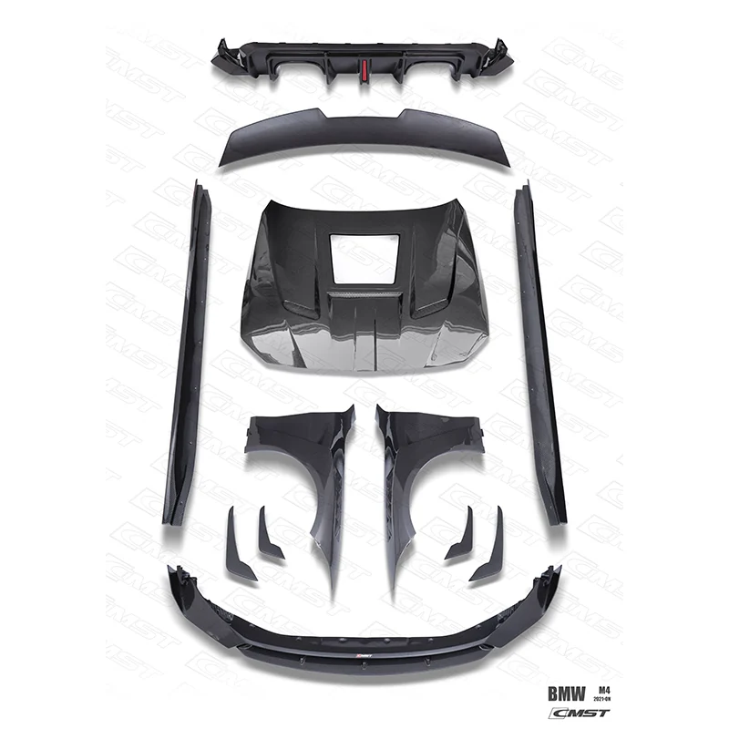 CMST BMW M4 21-25 — every piece in the kit