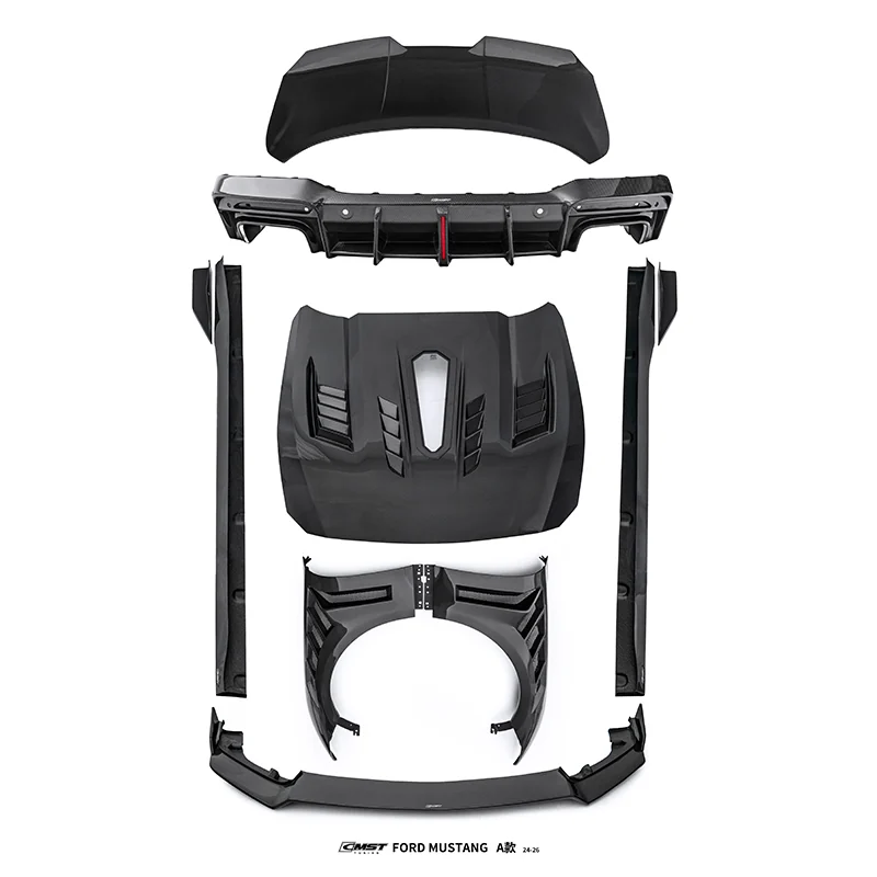 CMST Ford Mustang 24-26 A — every piece in the kit