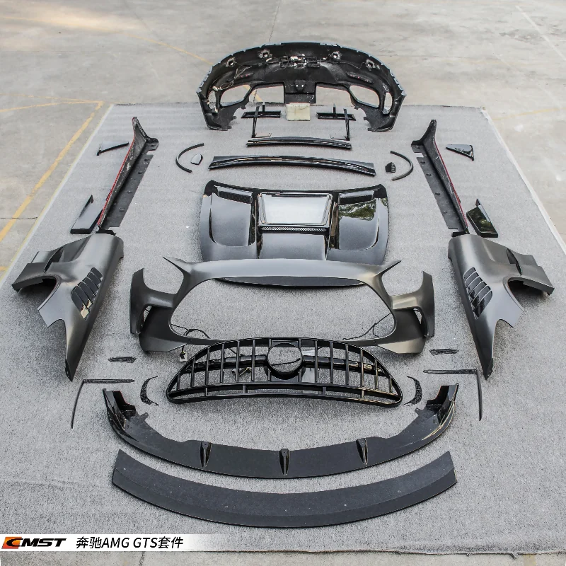CMST Benz AMG GTS to BlackSeries 15-21 — every piece in the kit