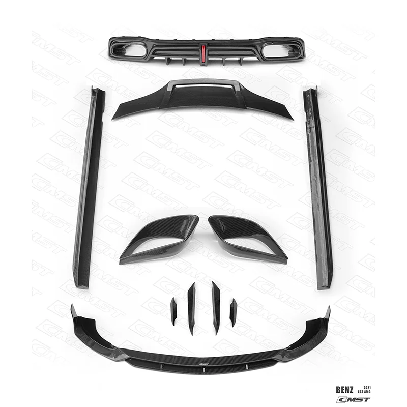 CMST Benz AMG E 63 21-ON — every piece in the kit