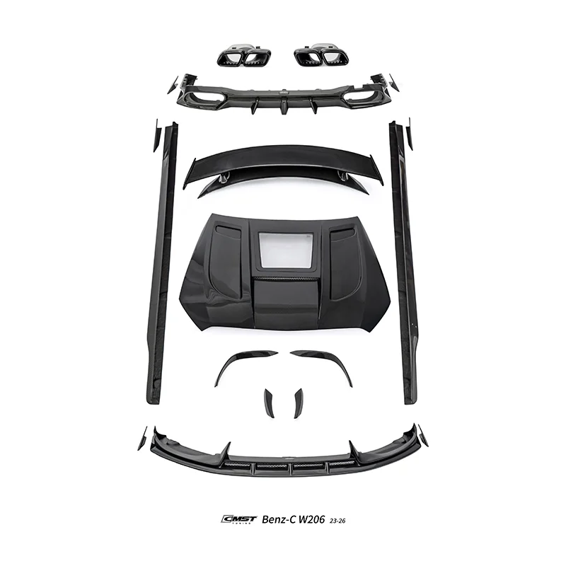 CMST Benz C-Class W206 23-26 — every piece in the kit