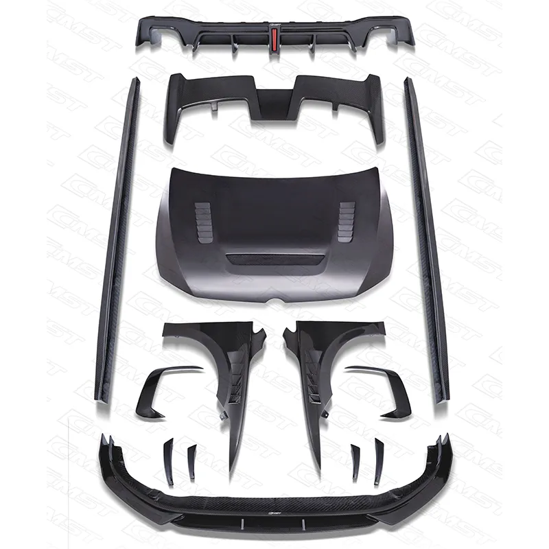 Volkswagen Golf GTI Mk8 MK8 Dry Carbon Widebody Kit — component 1 of 21