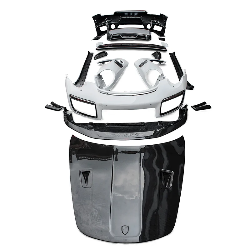 CMST Porsche 911.1.2 to GT2 RS 13-18 — every piece in the kit