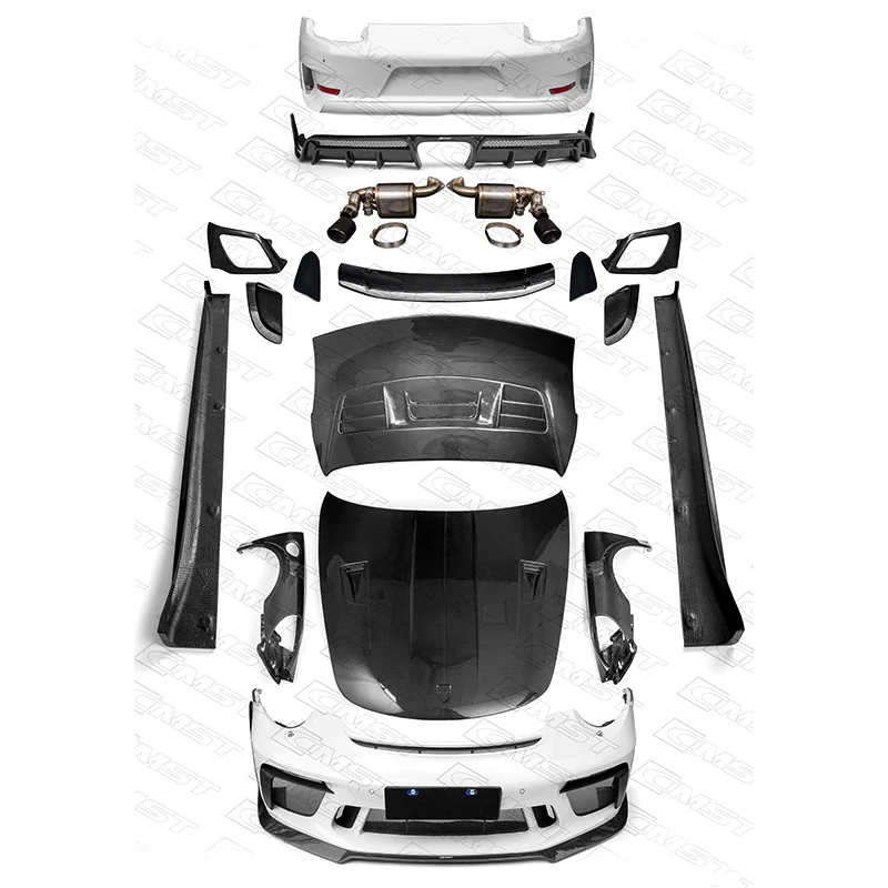 CMST Porsche 911.1.2 GT3 13-18 — every piece in the kit