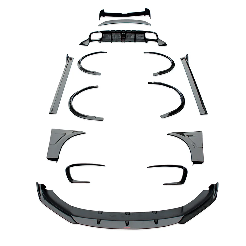 CMST Porsche Macan 14-20 — every piece in the kit