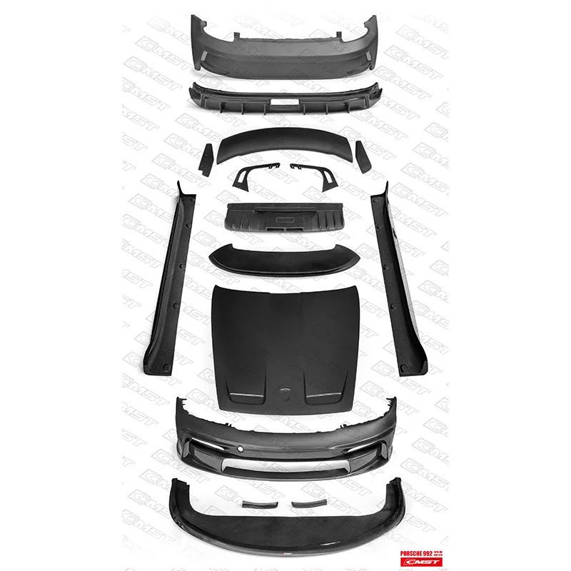 CMST Porsche 991 GT3（992） 19-23 — every piece in the kit