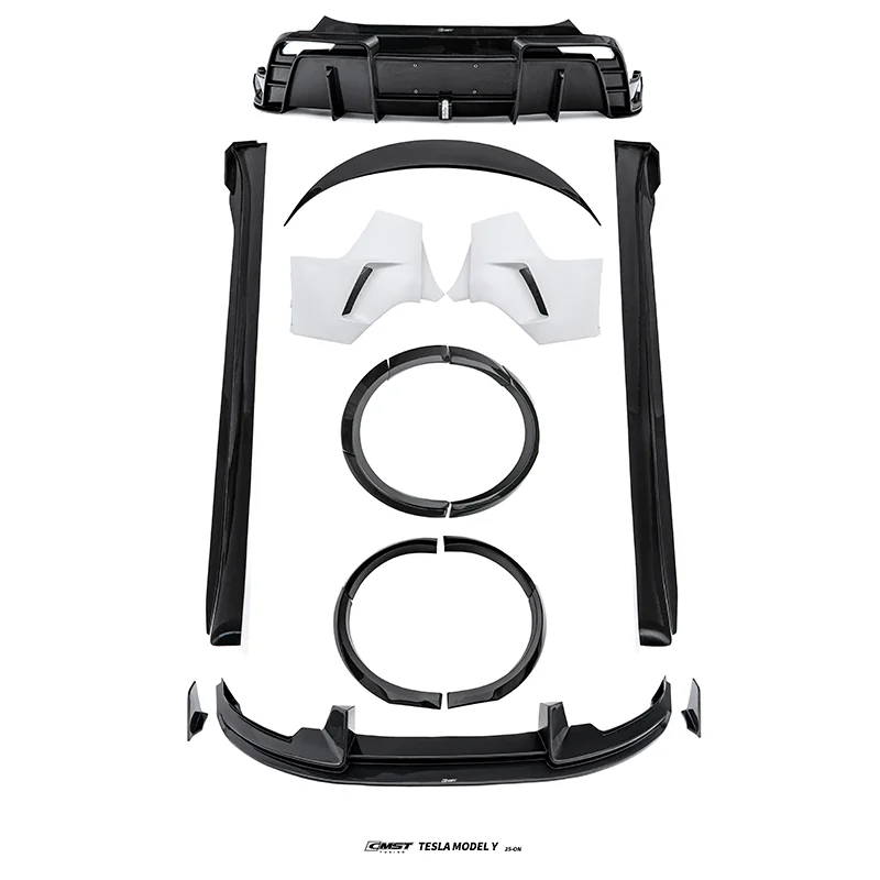 CMST Tesla Model Y Widebody Version 25-ON — every piece in the kit