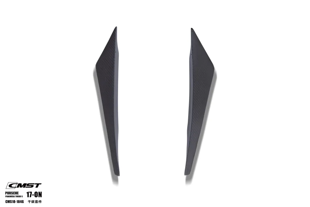 CMST carbon fiber canards for the Porsche Panamera