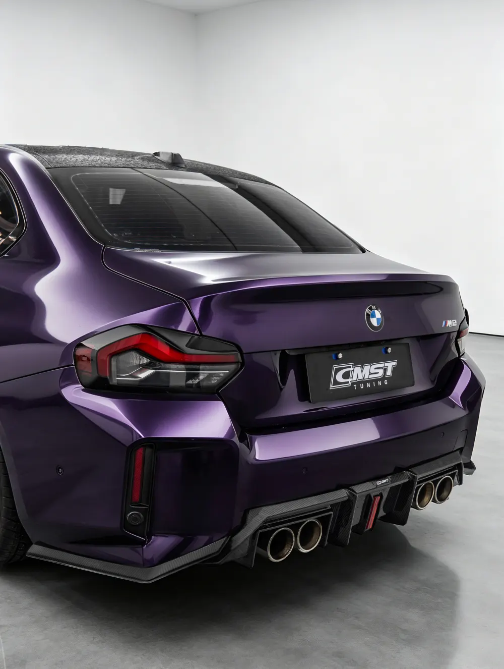 CMST carbon fiber rear diffusers for the BMW M2/M2C