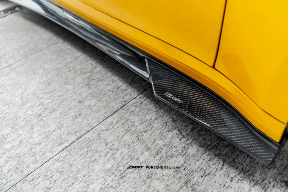 CMST carbon fiber side skirt
