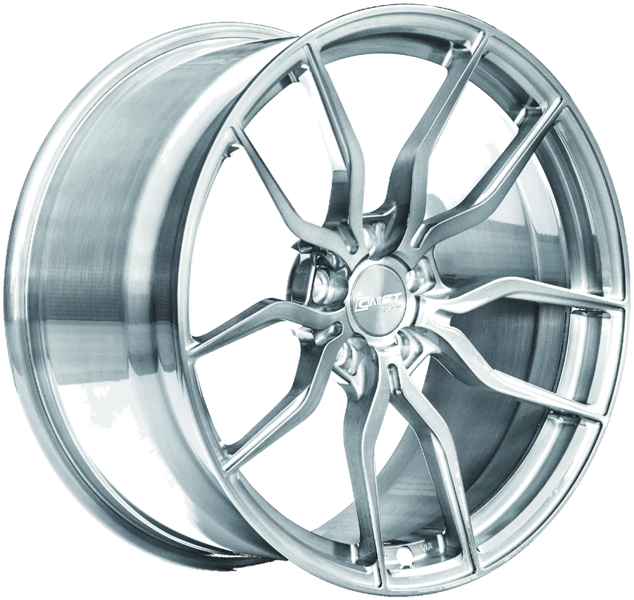 CMST forged wheel — brushed monoblock