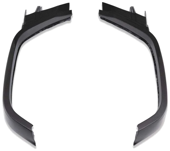 CMST carbon fiber wheel-arch extension component, white-background image