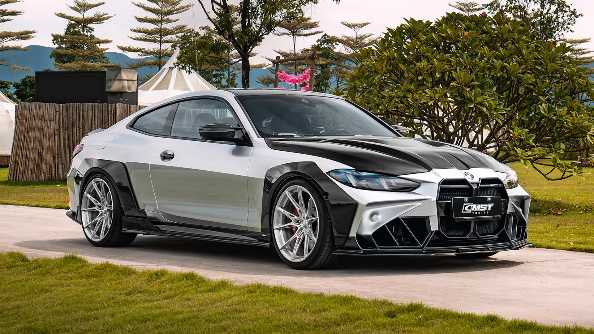 BMW 4 Series fitted with a CMST carbon fiber kit