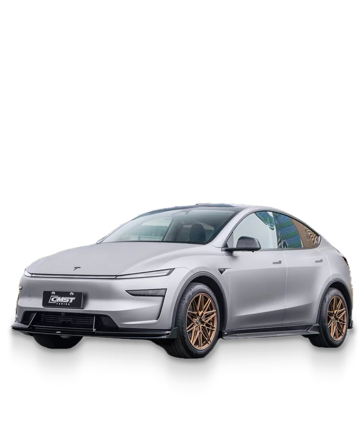 Tesla Model Y 25-on with CMST Luminous PP aero kit and forged wheels