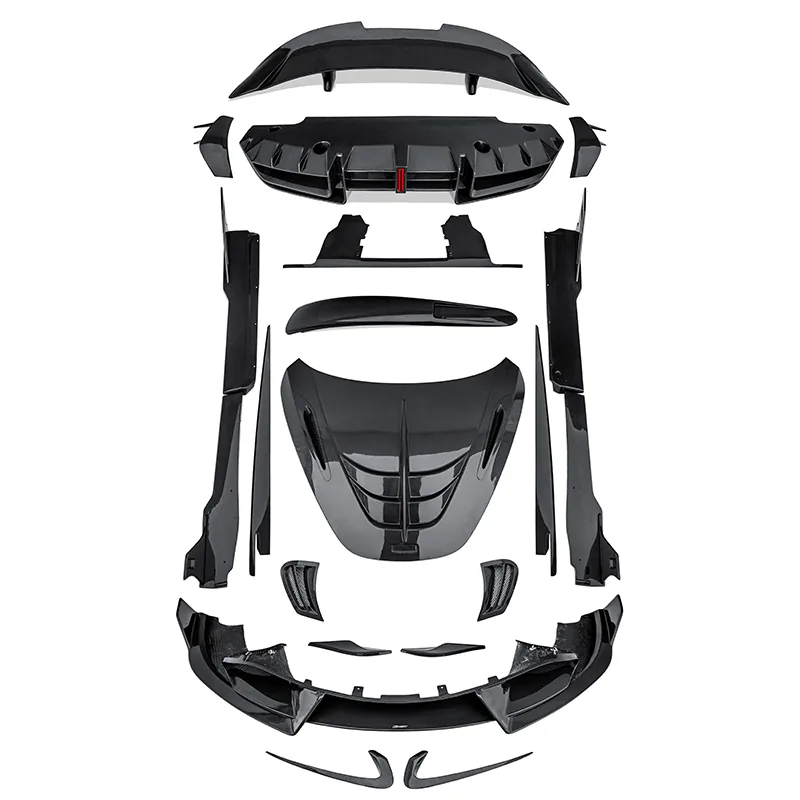 McLaren 720S 17-19 Dry Carbon Widebody Kit — component 1 of 17