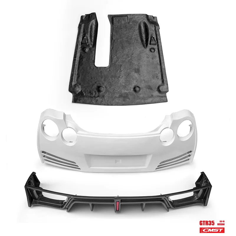 Nissan GT-R R35 08-16 B Carbon & FRP Widebody Kit — component 1 of 19