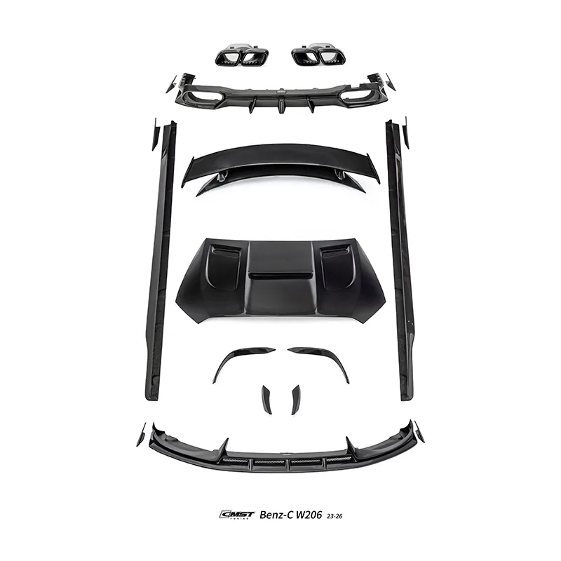 Mercedes-Benz C-Class W206 23-26 Carbon Fiber Body Kit — component 1 of 18