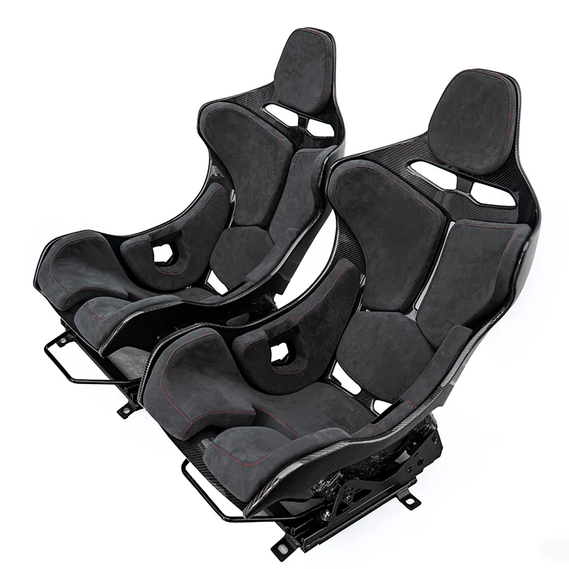 Carbon fiber racing seats by CMST
