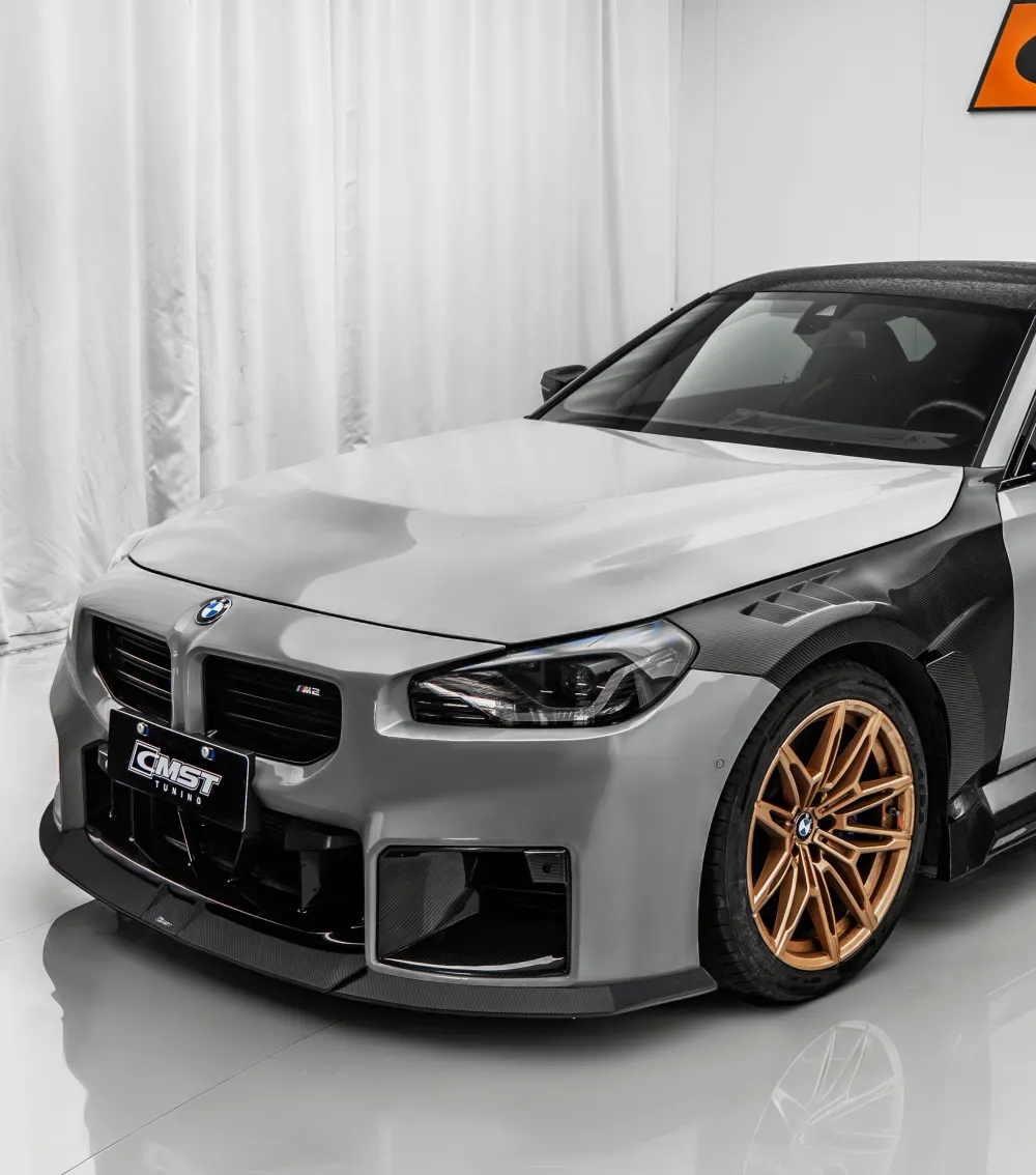 CMST carbon fiber front lips for the BMW M2/M2C