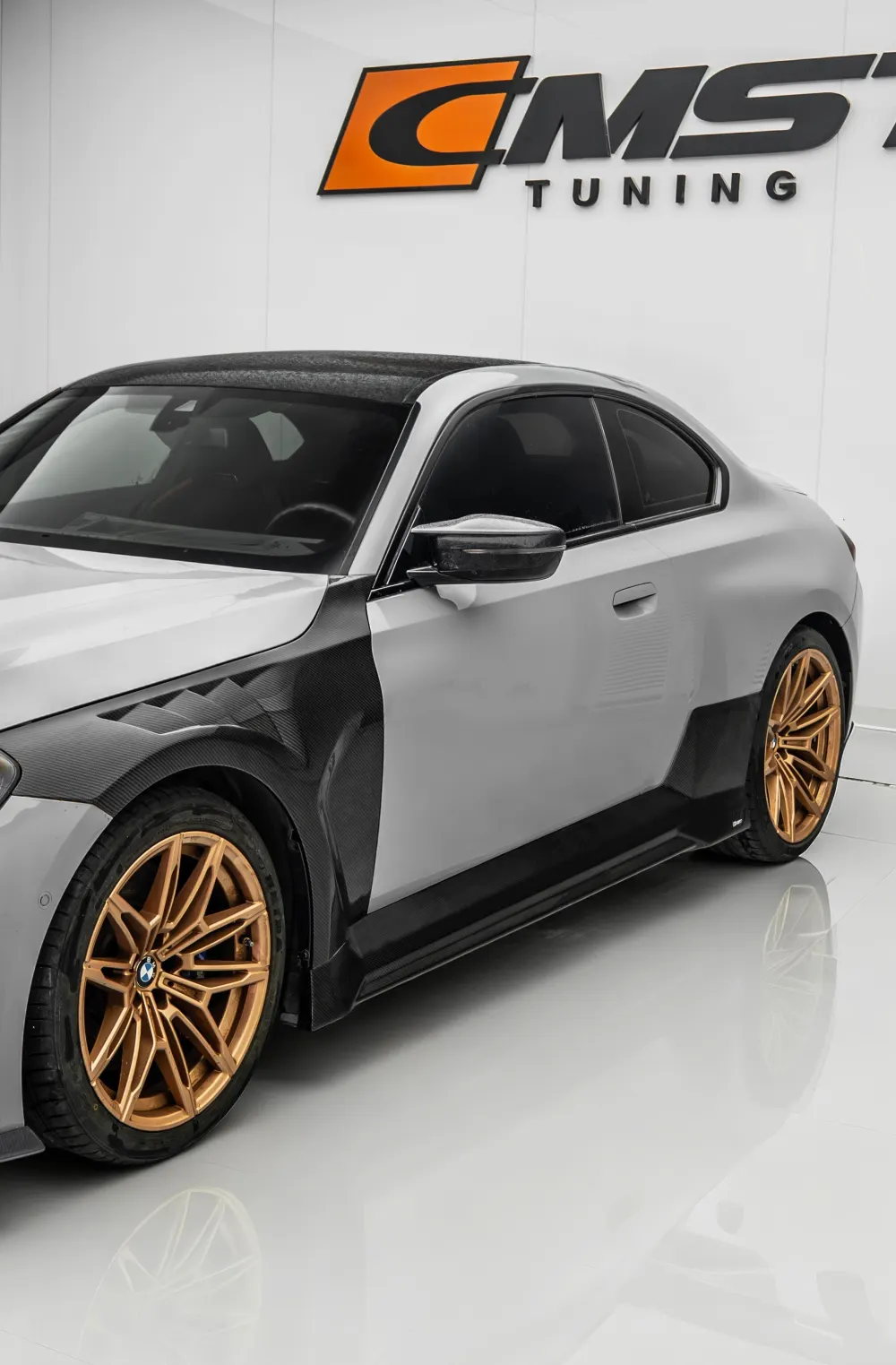 CMST carbon fiber side skirts for the BMW M2/M2C