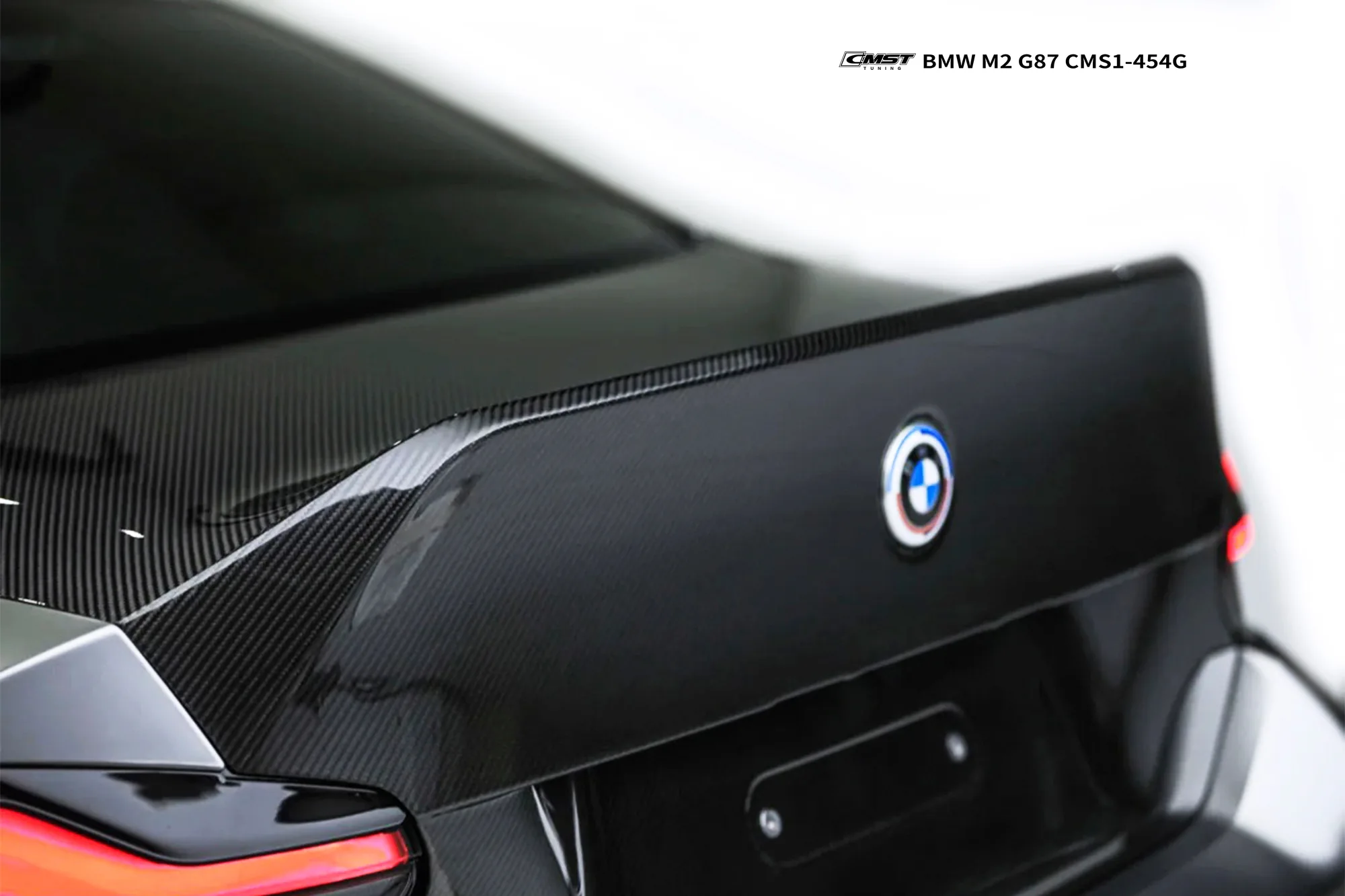 CMST carbon fiber trunk deck lid