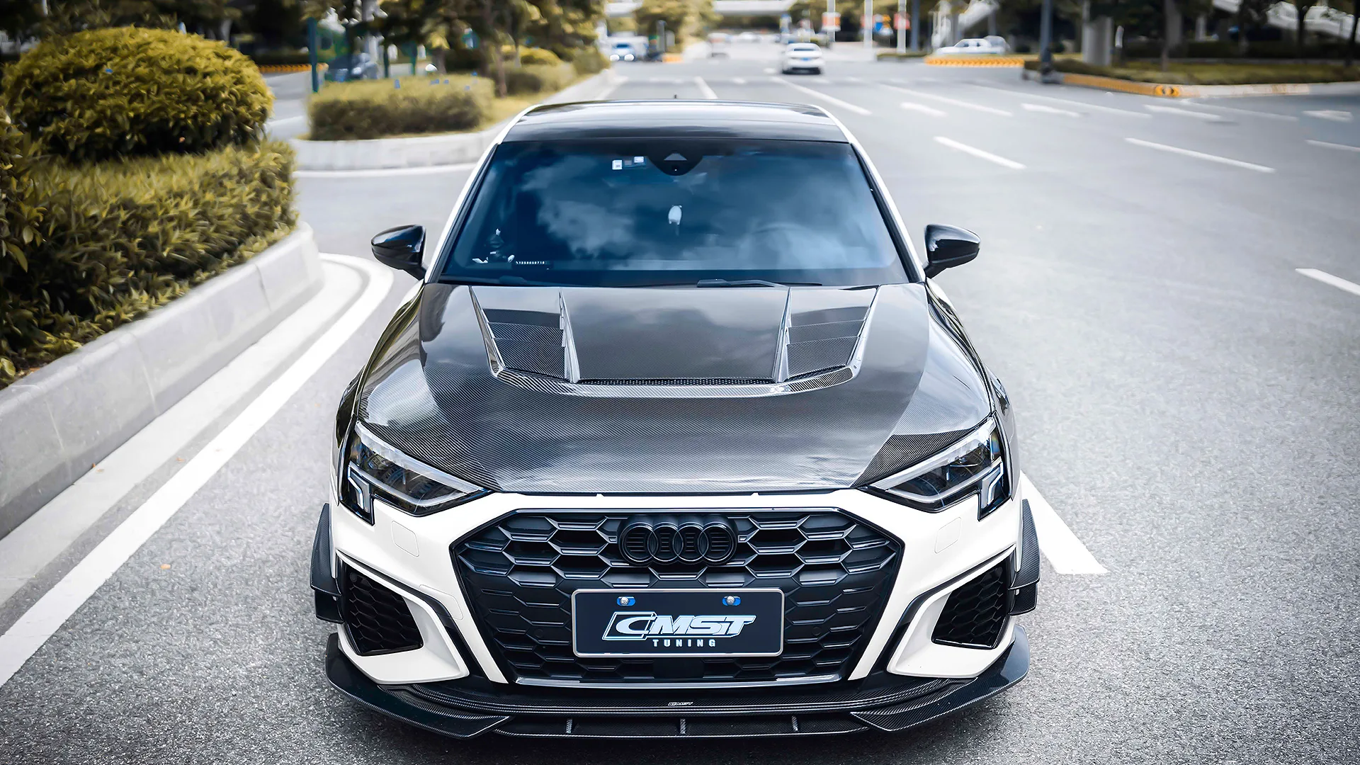 Audi A3 & S3 fitted with a CMST carbon fiber kit