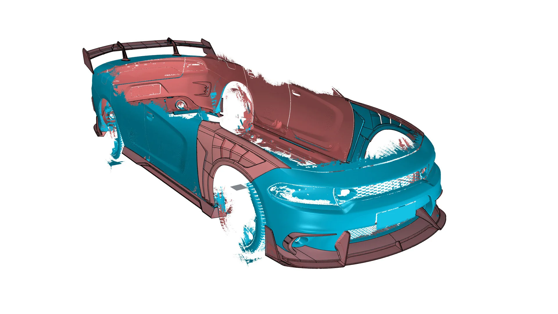 Dodge Charger fitment scan 1/6