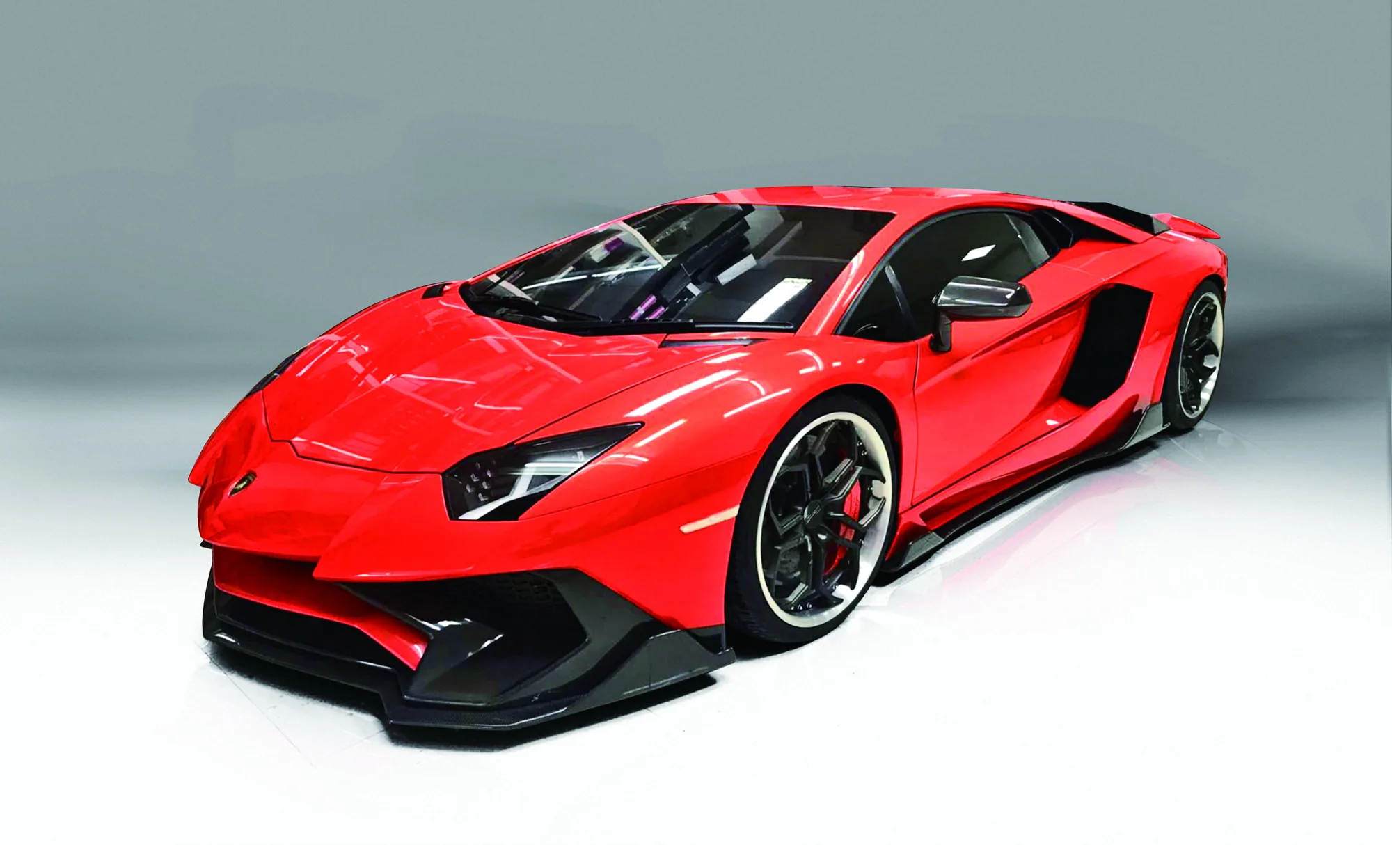Lamborghini Aventador on CMST forged wheels