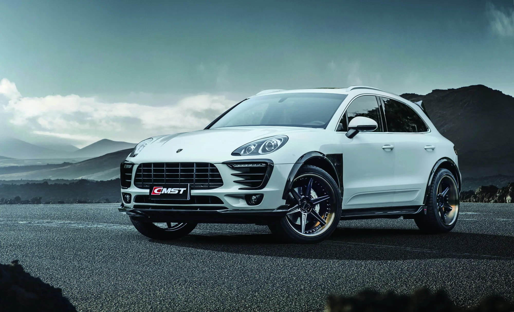 Porsche Cayenne on CMST forged wheels