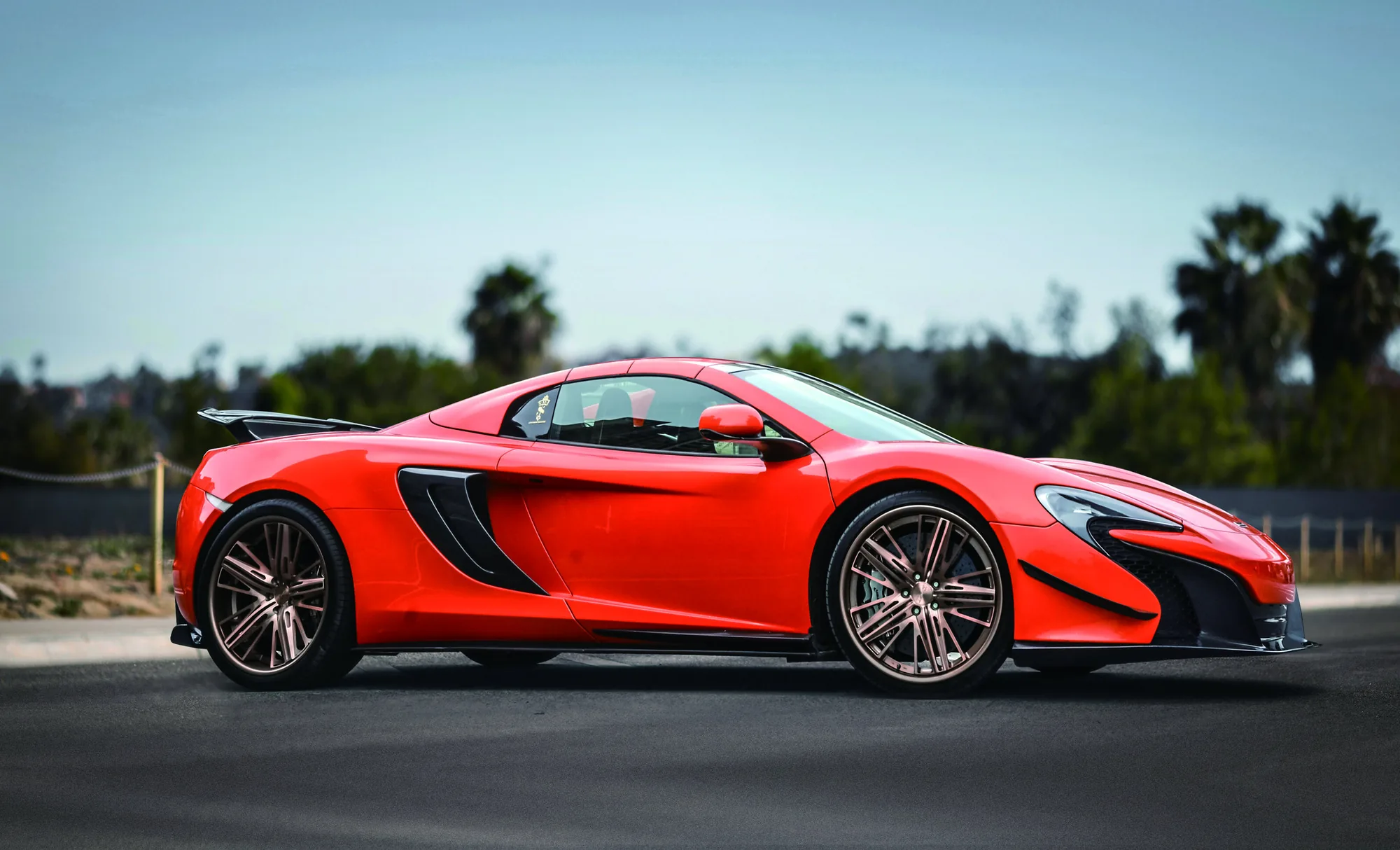 McLaren 650S on CMST forged wheels